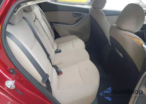 2014 Hyundai Elantra Se z USA, uszkodzony, nr VIN 5NPDH4AE8EH505502